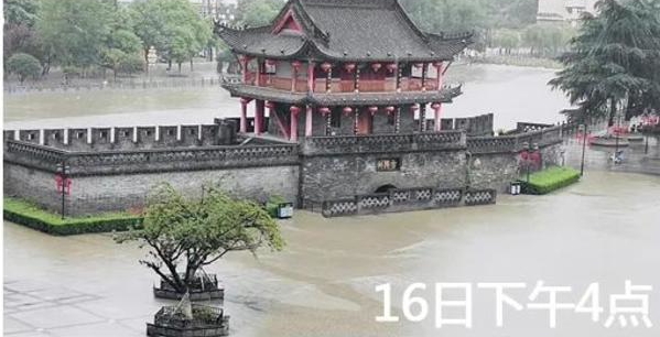 陕西省104个县区降水 多条河流出现超警戒洪峰