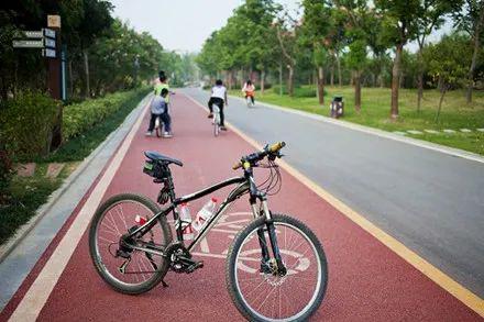 <b>西安自行车专用通勤道已建成 从曲江大道至长安南路</b>