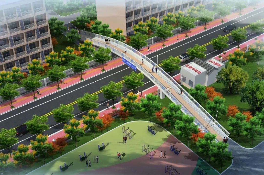 <b>出行更便捷 商洛城区又有两座人行天桥开工建设</b>