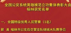 <b>“国字号”荣誉！ 榆林2个集体4名个人获表彰</b>