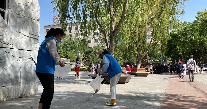 <b>“烟头不落地 城市更美丽”神木市启动新时代文明实践活动</b>