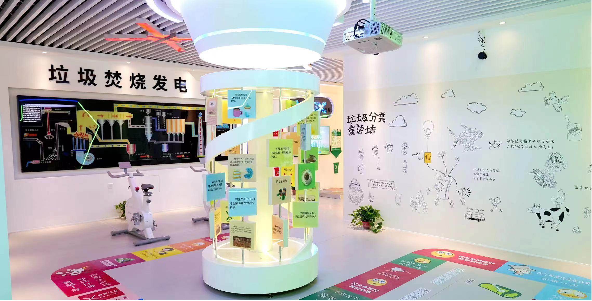 <b>全省首家校园垃圾分类活动中心在咸阳建成投入使用 建筑面积130多平方米</b>