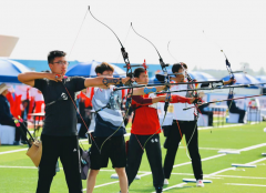 <b>省十七运青少年组射箭比赛产生三块金牌 西安咸阳宝鸡各取其一</b>