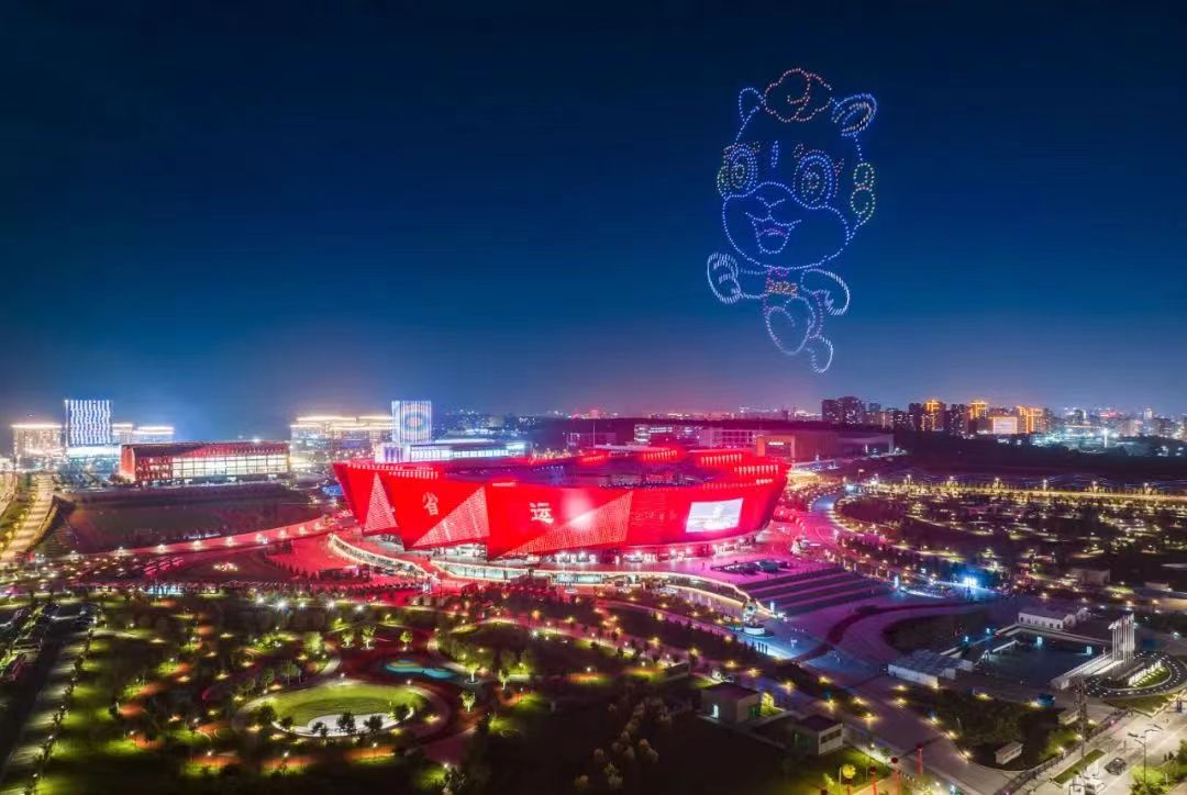 <b>陕西省十七运开幕式以运动之美展现榆林时代风采</b>