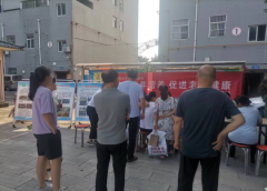 <b>合阳县南苑社区开展老年健康宣传周活动 为志愿者与老人搭建连接暖心桥</b>