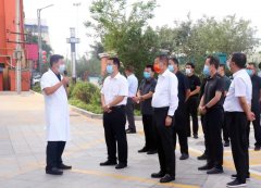 <b>榆林市市委常委、宣传部部长单舒平 走访多地调研创文标准化点位打造工作</b>