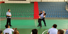 <b>榆林市靖边县公安局开展“百日行动”警务技能送教下基层活动</b>