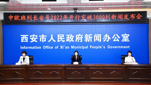 <b>中欧班列长安号开行量比去年提前13天突破3000列</b>