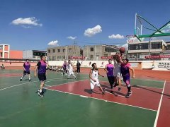 <b>榆林靖边县财政局与驻区单位开展篮球联谊赛</b>