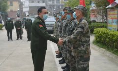 <b>陕西省委常委、省军区司令员赵天翔到汉中市洋县人武部检查调研指导</b>