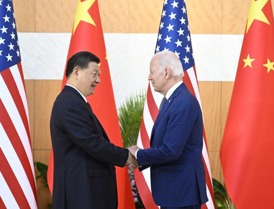 <b>习近平同美国总统拜登在巴厘岛举行会晤</b>