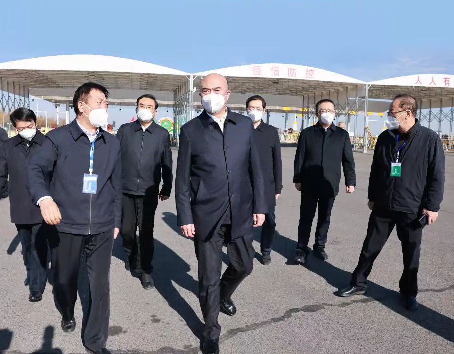 <b>刘国中在榆林市调研时强调：坚定信心 加力加速 尽快实现社会面清零</b>