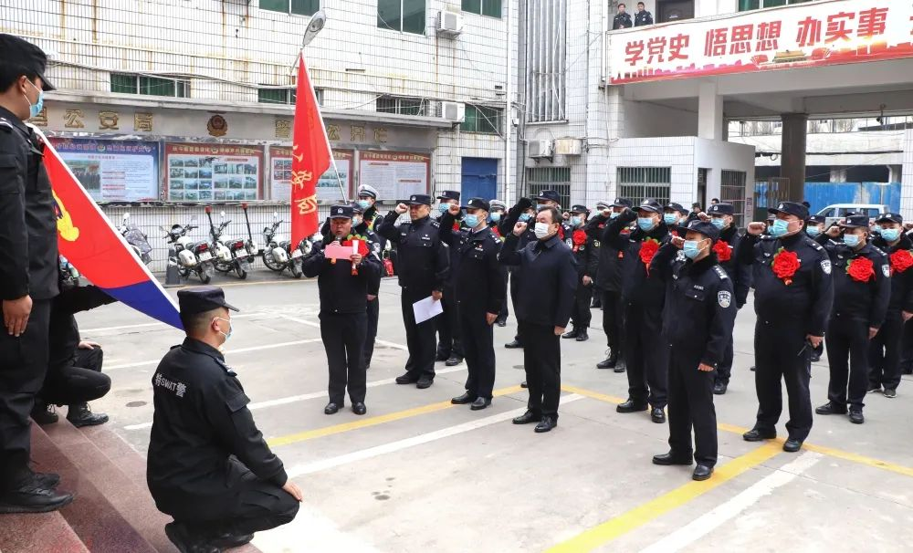 <b>汉中市勉县公安局“临时党支部”发挥作用“不临时”</b>