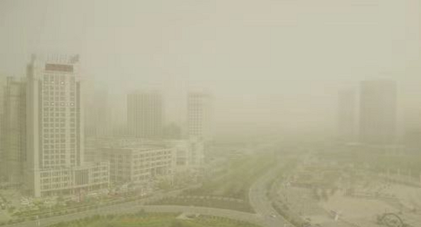 <b>6级阵风+扬沙天气来袭 榆林发布重要天气预报</b>