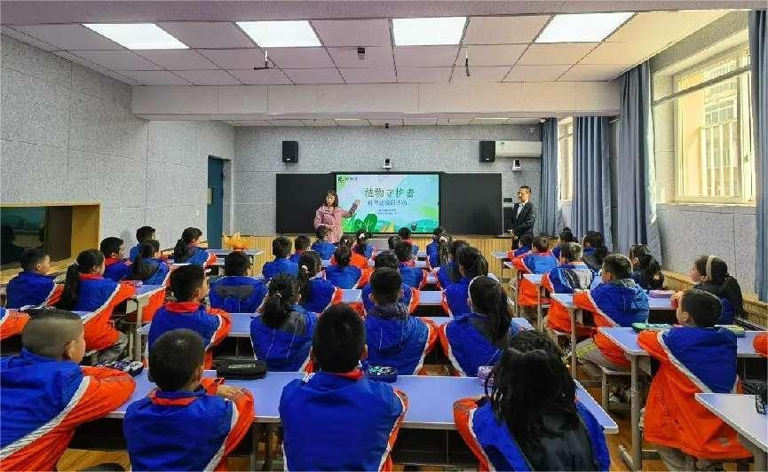 碑林区振兴路小学倡议：让我们一起争做“植物守护者”