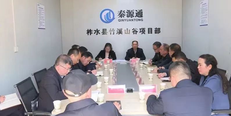 <b>商洛市柞水县召开竹溪山谷生态康养基地项目协调推进会</b>