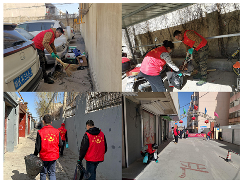 <b>榆林市中心血站开展环境卫生志愿服务活动</b>