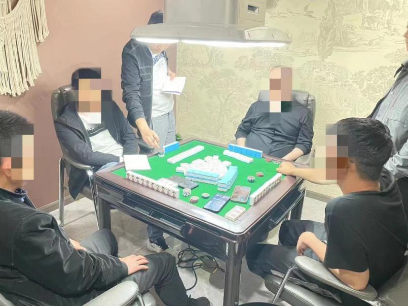 <b>4名涉赌人员被拘留！咸阳市秦都区西兰路派出所捣毁一处赌博窝点</b>