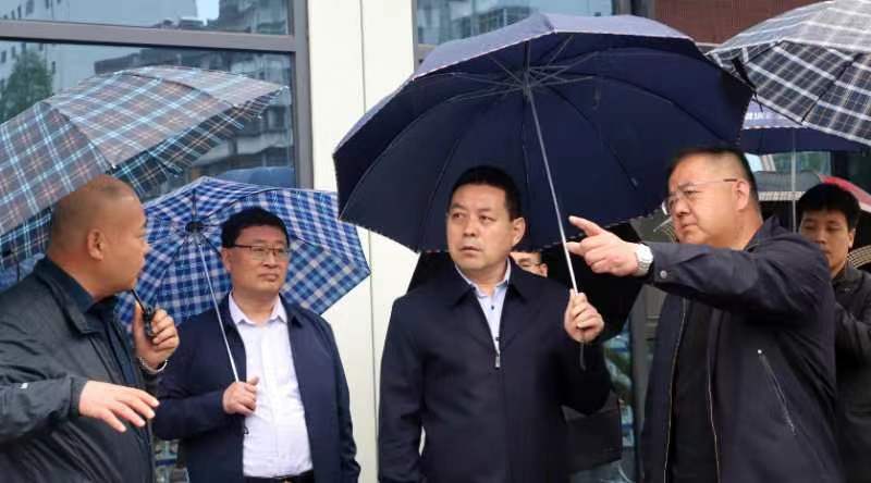 <b>宝鸡市渭滨区长吴昱昕调研重点项目建设工作</b>