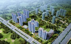 秦汉新城党委管委会主要领导带队调研部分安置房项目和市政道路建设工程