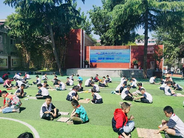 碑林区景龙池小学：在“楚河汉界”间领略“国粹”的博大精深