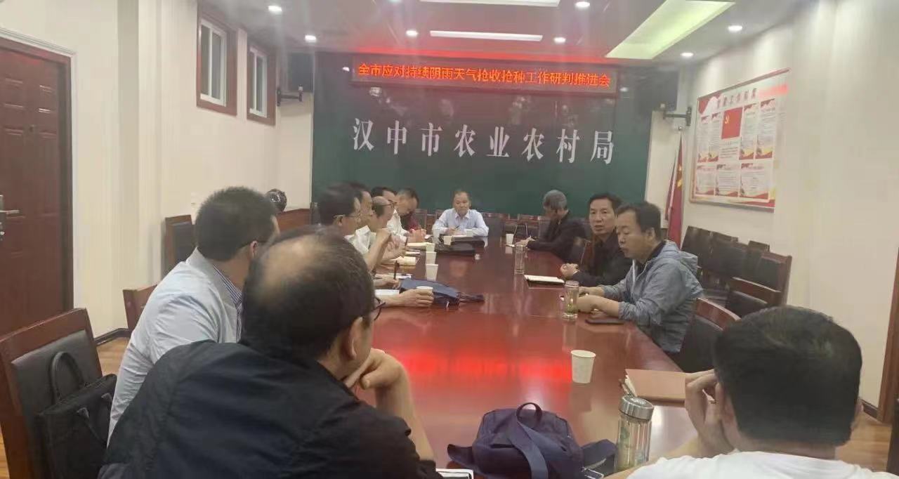 <b>连续30小时奋战，抢收17万余亩！汉中市阴雨天抢收减损</b>