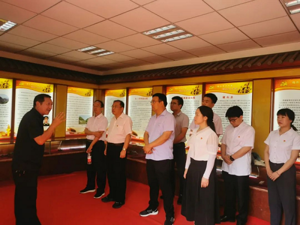 <b>商洛市委第四巡察组临时党支部开展主题党日活动</b>