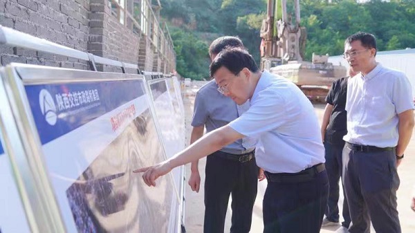 <b>宝鸡市渭滨区委书记段小龙调研全区重点项目建设情况</b>