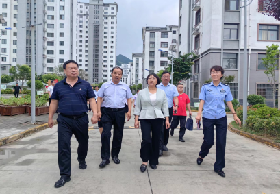 <b>商洛市商州区人大常委会督查全区“八五”普法中期工作</b>