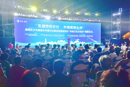 <b>省级文化名家助力乡村振兴 高陵庙西挂牌传统文化示范村</b>