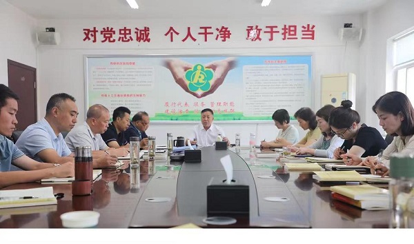 <b>商洛市残联传达学习贯彻省残联第八次代表大会精神</b>