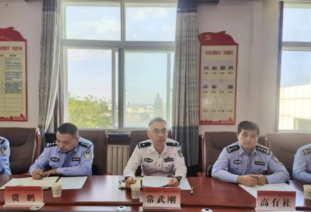 <b>陕西省厅监管总队政委常武刚一行深入靖边县看守所调研指导工作</b>