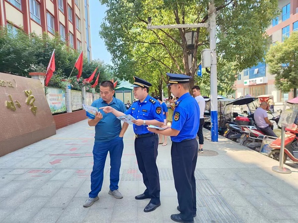 <b>安康市恒口示范区城管执法大队：立足岗位职责  优化营商环境</b>