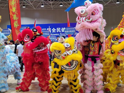 <b>陕西省全民健身运动会舞龙舞狮比赛在宝鸡开赛</b>