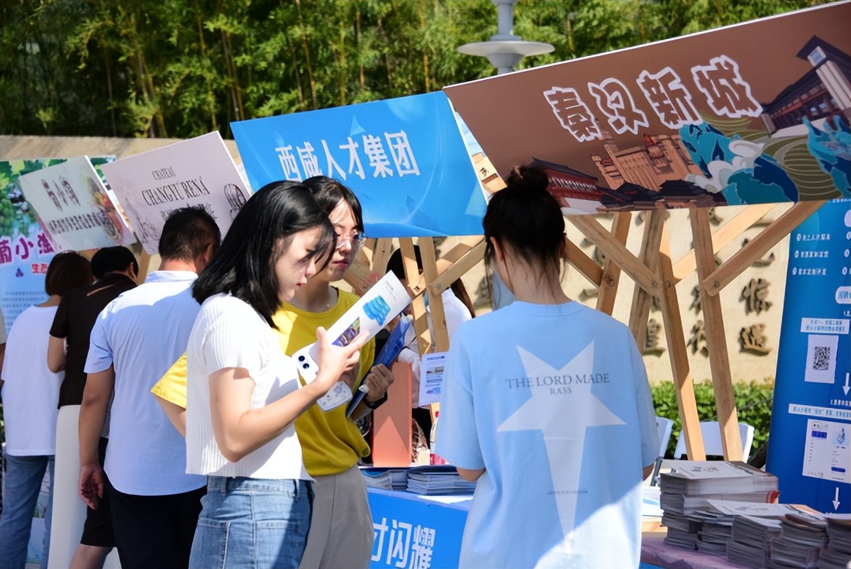 <b>“秦才闪耀 汉动未来”招聘集市活动在西咸新区秦汉新城举办</b>