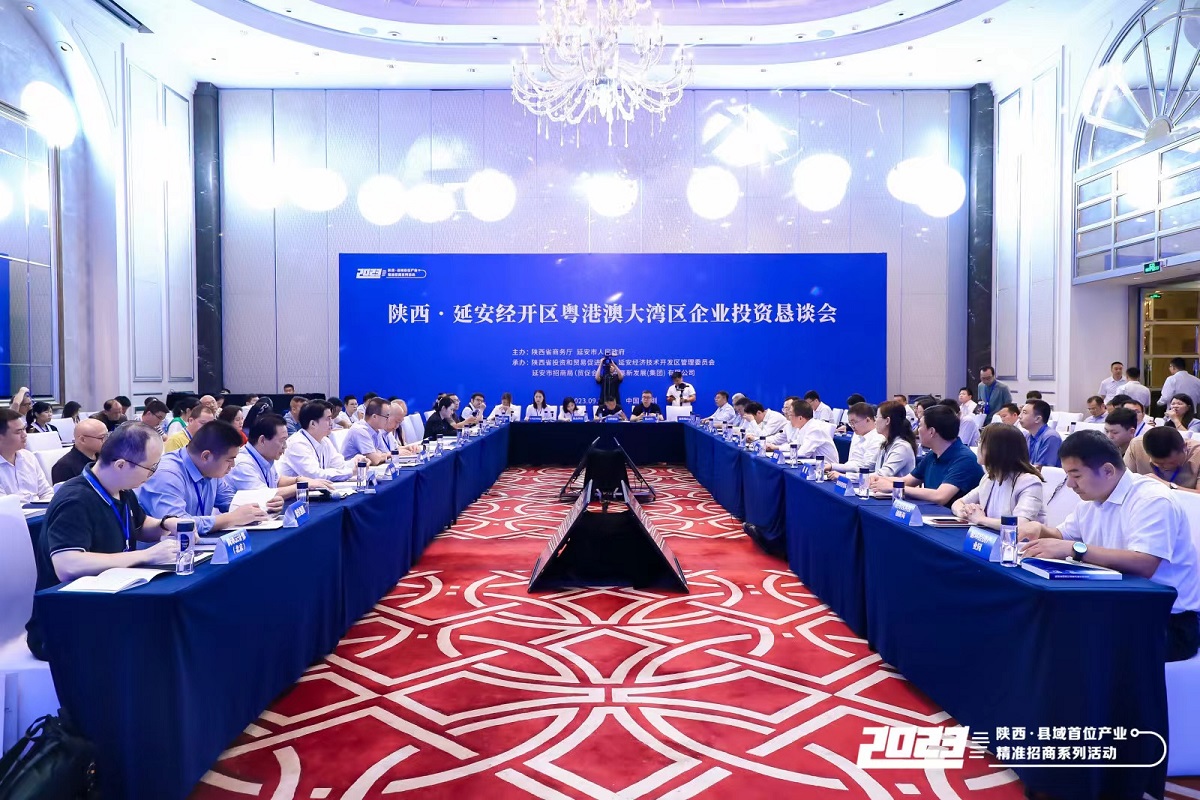 <b>陕西·延安经开区粤港澳大湾区重点产业推介会顺利举行</b>