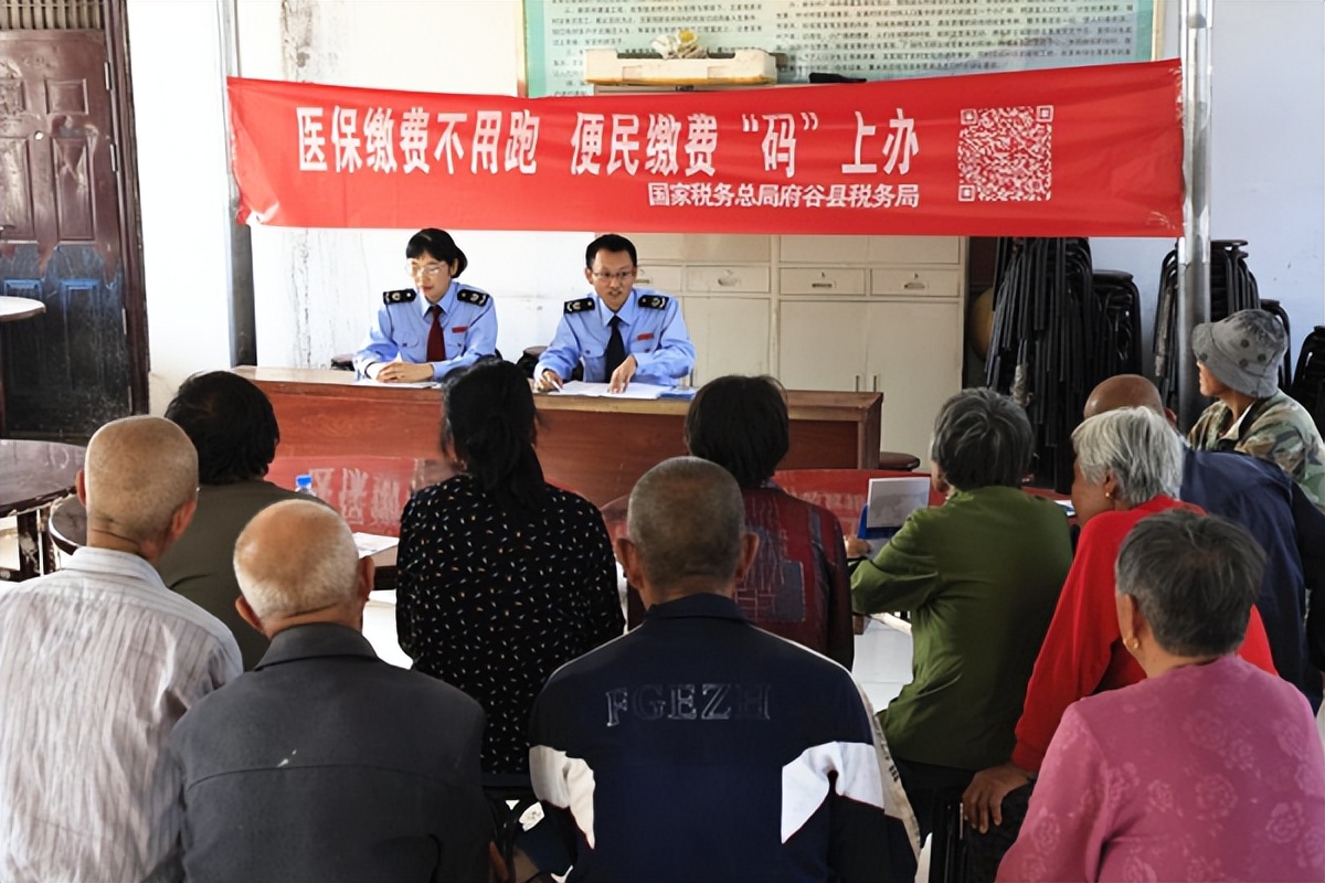 <b>府谷县税务局开展居民医保宣传进村入户活动</b>