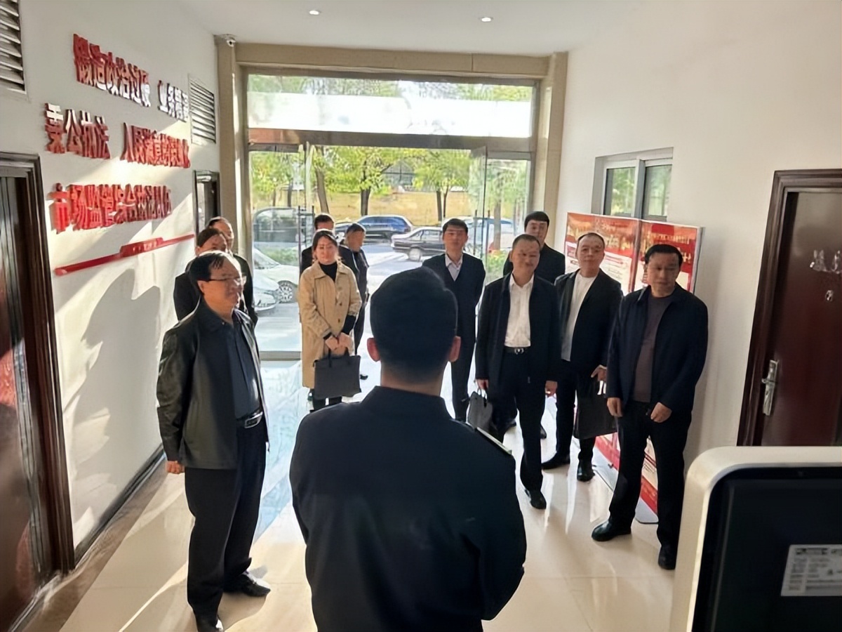 延安市司法局来市场监管局开展行政执法质量评估工作