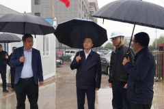 宝鸡市委副书记、渭滨区委书记段小龙调研重点项目建设工作