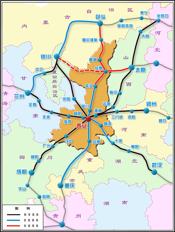 <b>最新消息！新建延安至榆林铁路工程控制性工程先行用地获批复  </b>