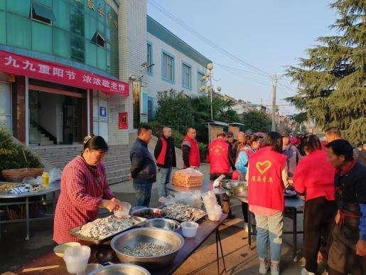 心系桑榆，情暖重阳！眉县槐芽镇开展重阳节文明实践活动