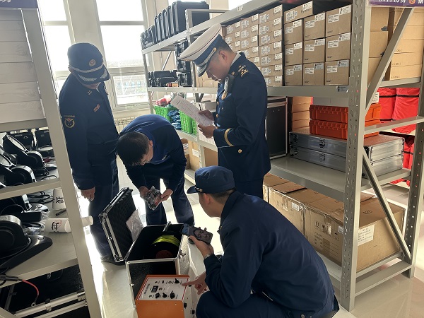 <b>严厉打击假冒伪劣产品！榆林市消防救援支队开展消防产品质量专项监督抽</b>