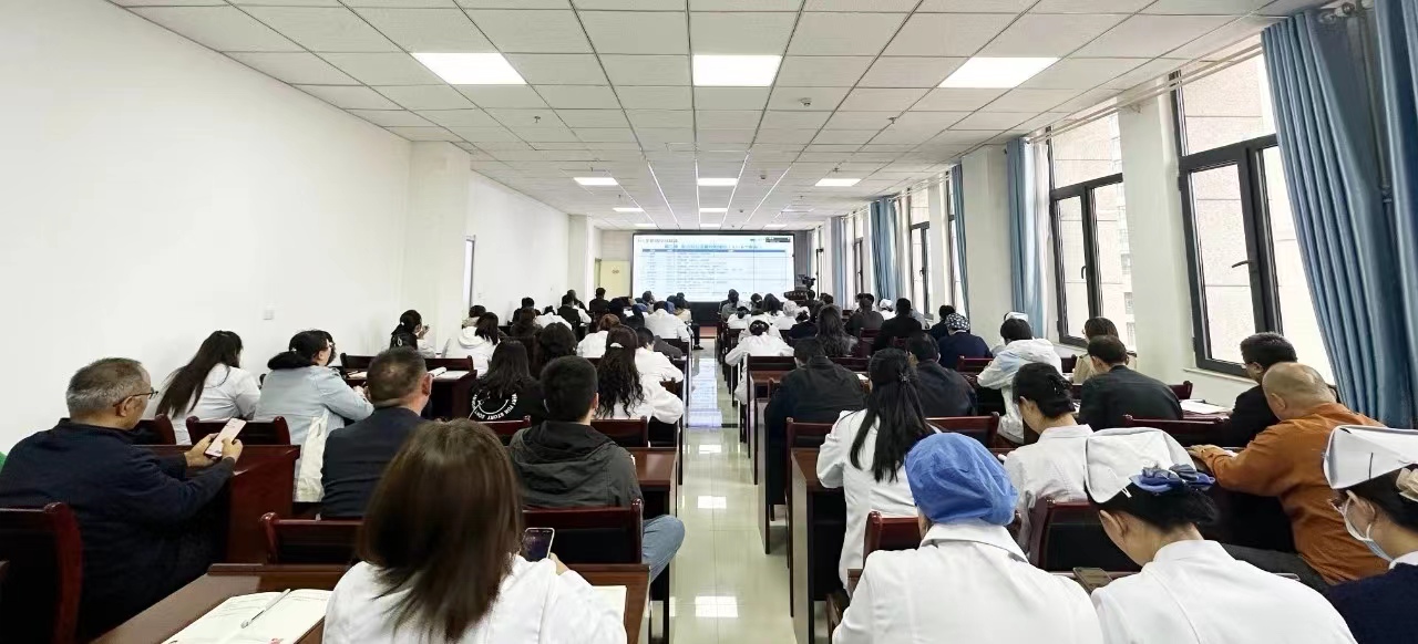 <b>靖边县人民医院参加全省三级医院评审标准实施细则视频培训会</b>