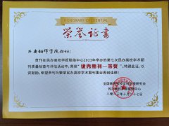 全国民办高校学报研讨会召开 《西安翻译学院论坛》获“优秀期刊一等奖”