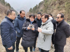 中铁十五局集团到凤县考察抽水蓄能项目