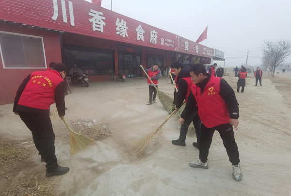 <b>渭南市合阳县洽川镇扮靓环境迎新春</b>
