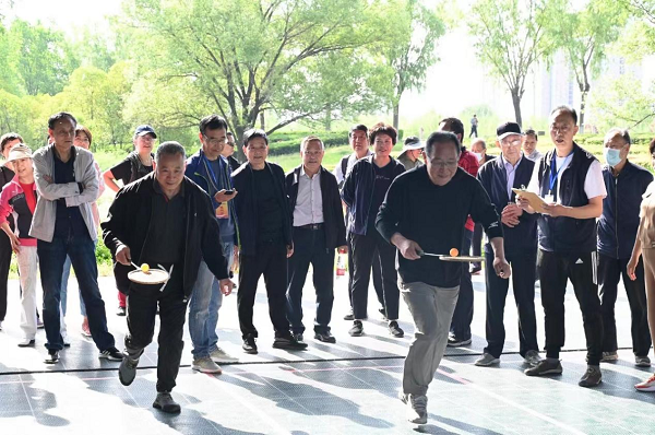 <b>宝鸡市渭滨区举办第九届老干部趣味运动会</b>