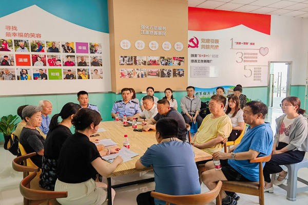 <b>咸阳市渭阳街道：向群众汇报基层工作 向人民交出满意答卷</b>