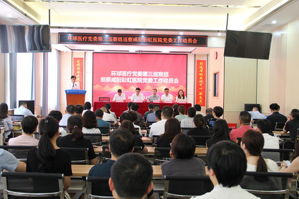 <b>环球医疗党委第三巡察组巡察咸阳彩虹医院党委</b>
