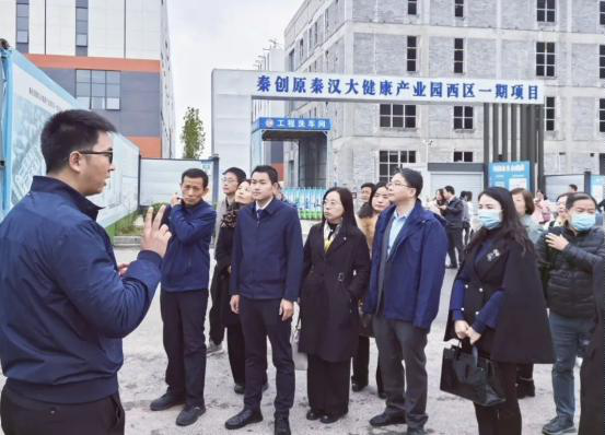 <b>企业家来考察 为西咸新区秦汉新城大健康产业发展建言献策</b>